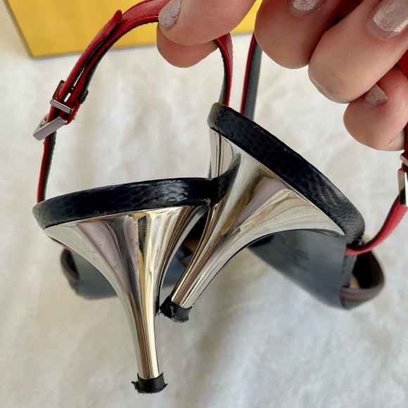 Fendi Monster Kitten Heel Full Set - Picture 7 of 11